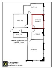 1445 North Loop W, Houston, TX à louer Plan d’étage– Image 1 sur 1
