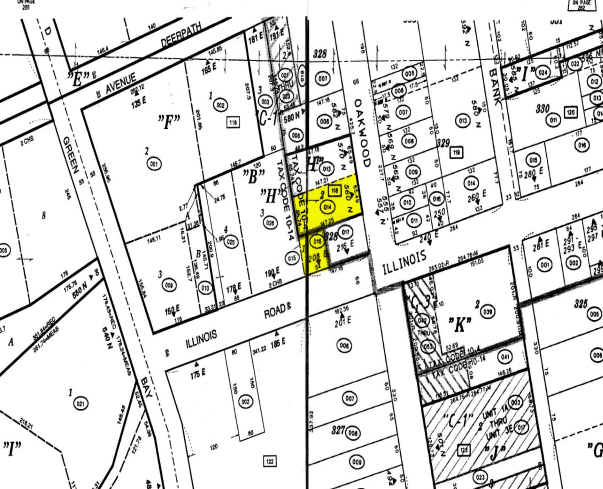560 Oakwood Ave, Lake Forest, IL à vendre - Plan cadastral – Image 3 sur 8