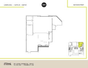 4201 Main St, Houston, TX à louer Plan d’étage– Image 1 sur 1