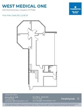 12121 Richmond Ave, Houston, TX à louer Plan d’étage– Image 1 sur 2