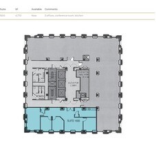 100 Bush St, San Francisco, CA à louer Plan d’étage– Image 1 sur 1