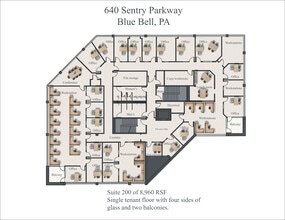 350 Sentry Pky, Blue Bell, PA à louer Plan de site– Image 1 sur 1