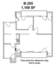 7650 E Broadway Blvd, Tucson, AZ à louer Plan d’étage– Image 1 sur 1
