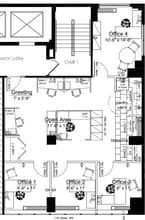 1701 K St NW, Washington, DC à louer Plan d’étage– Image 1 sur 1