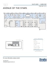 1901 Avenue of the Stars, Los Angeles, CA à louer Plan d’étage– Image 1 sur 1