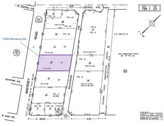 Plus de détails pour 17650 Monterey Rd, Morgan Hill, CA - Terrain à vendre