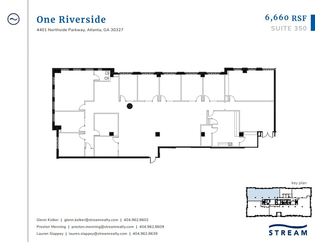 4401 Northside Pky NW, Atlanta, GA à louer Plan d’étage– Image 1 sur 2
