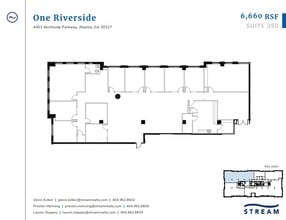 4401 Northside Pky NW, Atlanta, GA à louer Plan d’étage– Image 1 sur 2
