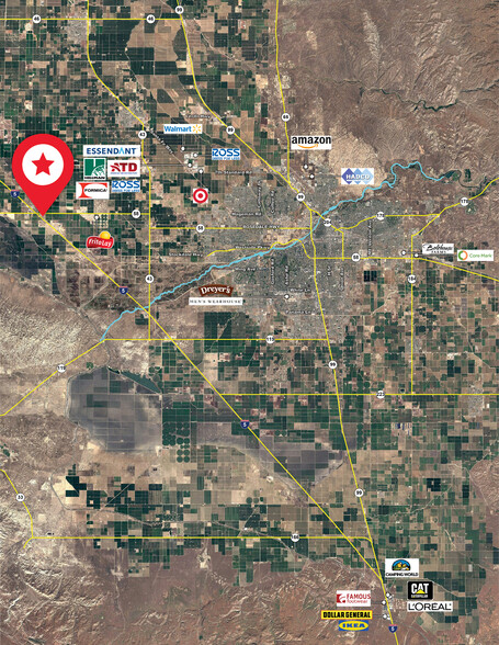 I-5 & Hageman, Buttonwillow, CA à vendre - Aérien – Image 3 sur 4