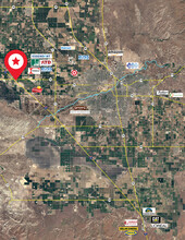 I-5 & Hageman, Buttonwillow, CA - VUE AÉRIENNE  vue de carte