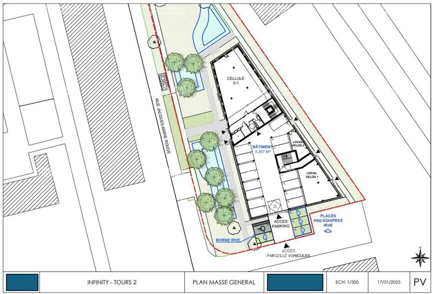 Bureau dans Tours à vendre - Plan d’étage – Image 3 sur 9