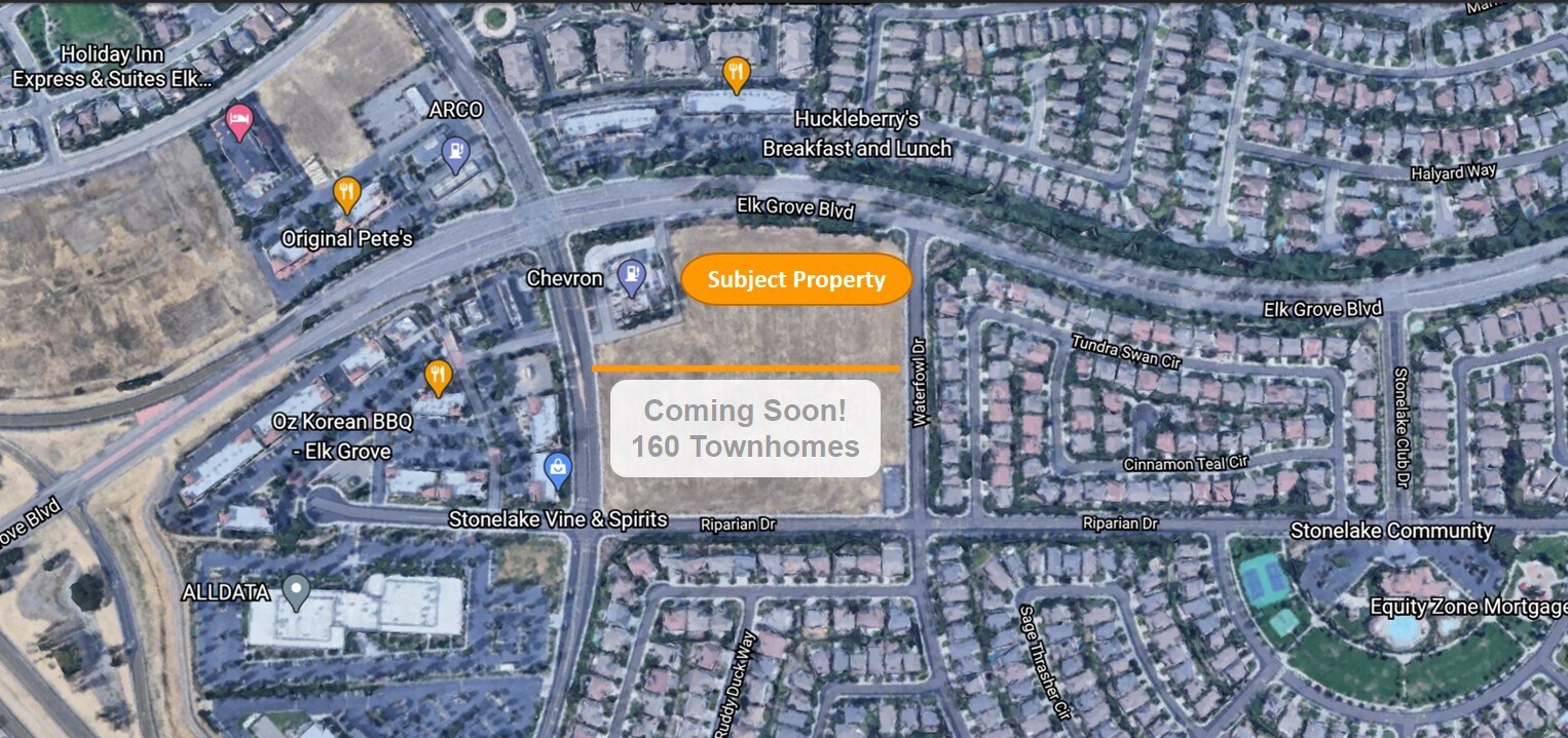 Elk Grove Blvd. & Waterfowl Dr, Elk Grove, CA à vendre Photo de l’immeuble– Image 1 sur 12