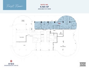 8180-8200 Greensboro Dr, McLean, VA à louer Plan d’étage– Image 1 sur 1