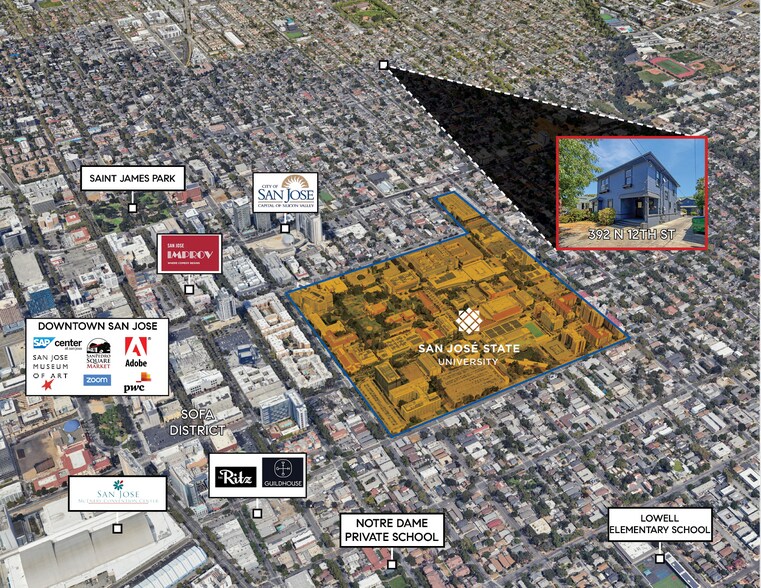 392 N 12th St, San Jose, CA à vendre - Photo de l’immeuble – Image 2 sur 29