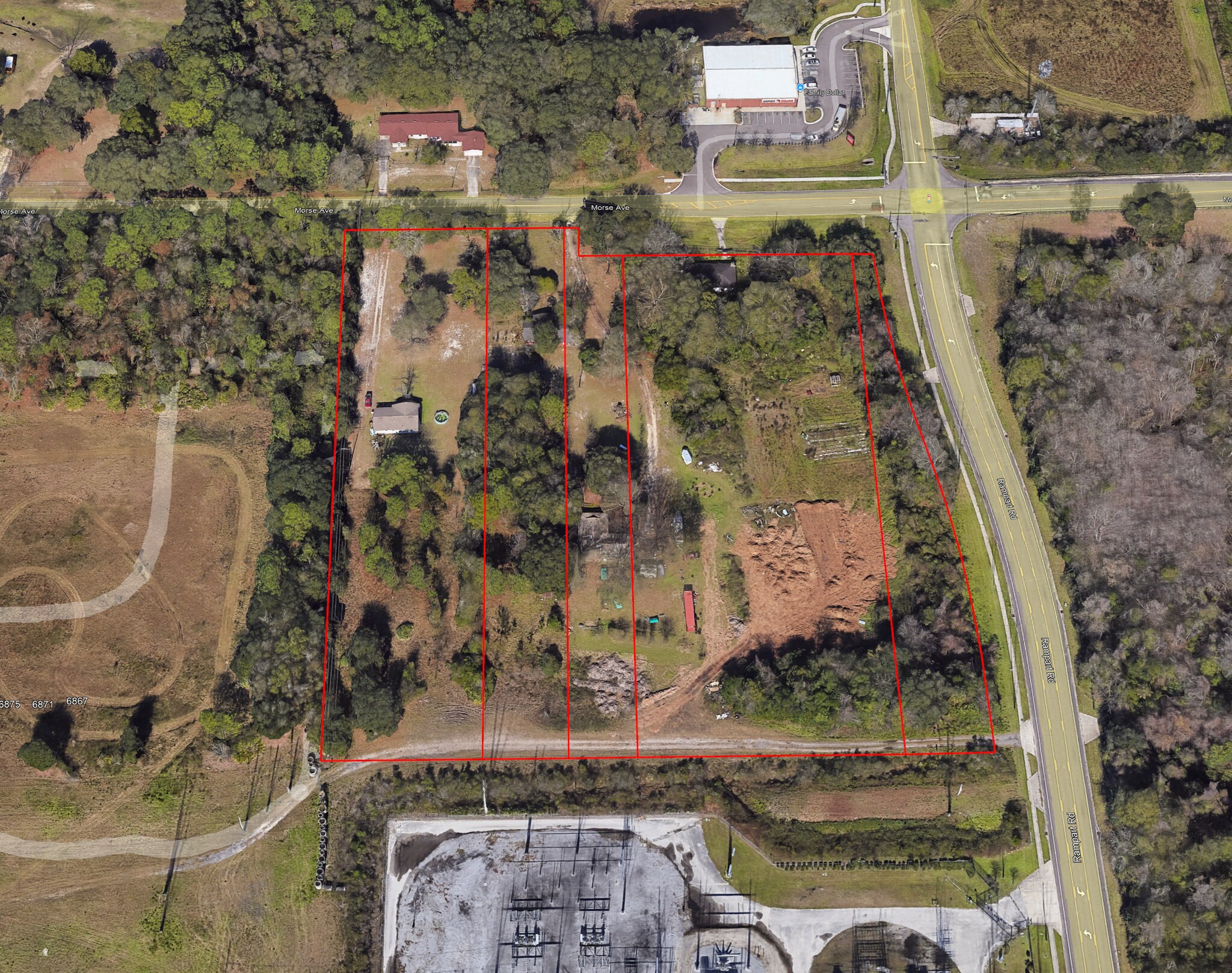 7268 Morse Ave, Jacksonville, FL à vendre Aérien– Image 1 sur 5