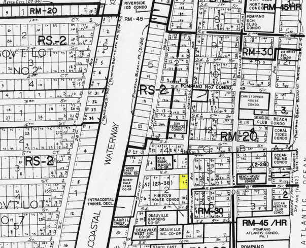 741 Hibiscus Ave, Pompano Beach, FL à vendre - Plan cadastral – Image 3 sur 43