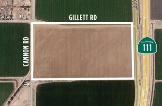 E SEC E Gillett St & Cannon Rd, El Centro, CA - Vue aérienne  vue de carte