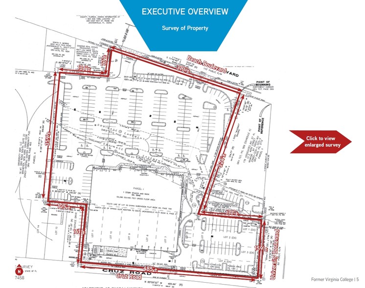 5940 Beach Blvd, Jacksonville, FL à louer - Plan cadastral – Image 2 sur 3