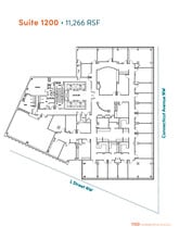 1100 Connecticut Ave NW, Washington, DC à louer Plan d’étage– Image 1 sur 5