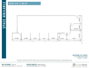 1111 N Westshore Blvd, Tampa, FL à louer Plan d’étage– Image 1 sur 1