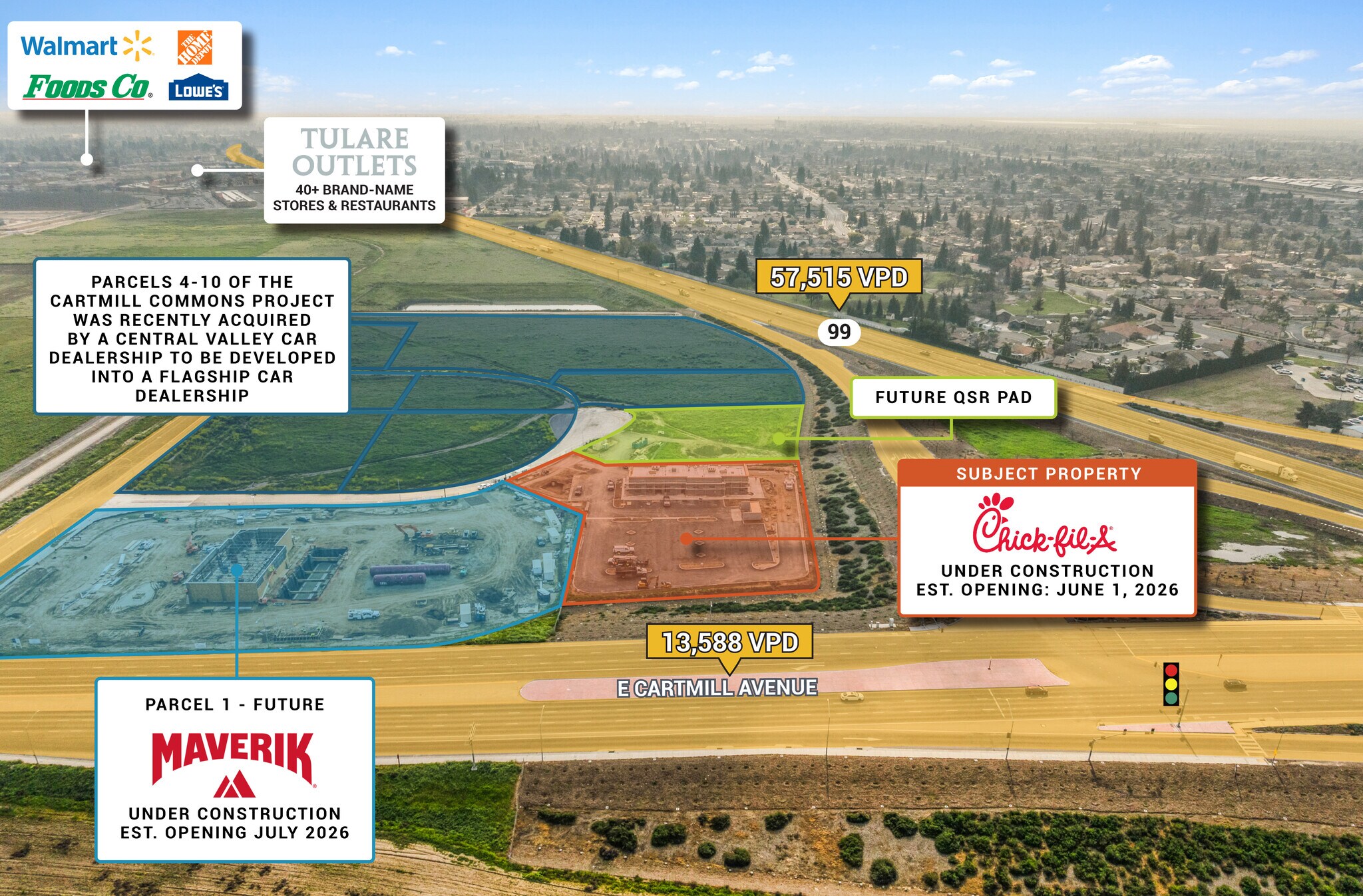 2977 Market Dr, Tulare, CA à vendre Photo principale– Image 1 sur 5