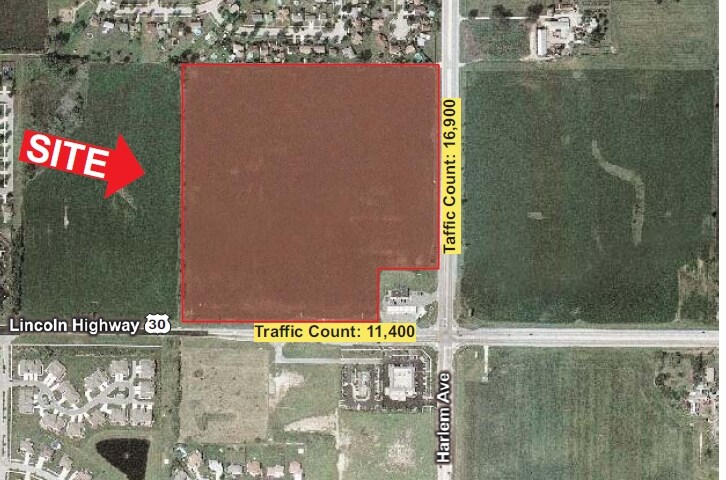 Rte 30 & Harlem Ave, Frankfort, IL à vendre Photo principale– Image 1 sur 2