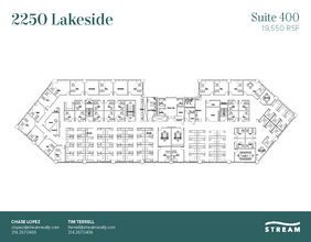 2250 Lakeside Blvd, Richardson, TX à louer Plan d’étage– Image 1 sur 1