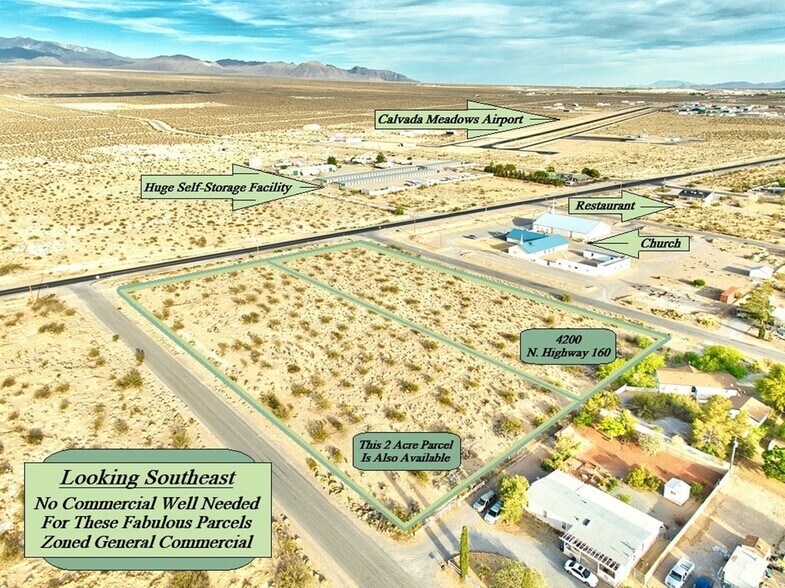 4200 N. Highway 160, Pahrump, NV à vendre - Aérien – Image 2 sur 13