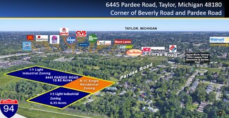 Plus de détails pour 6445 Pardee Rd, Taylor, MI - Terrain à vendre