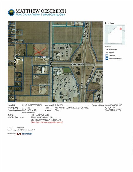 I-280 and Bahnsen Rd, Perrysburg, OH à vendre - Aérien – Image 3 sur 6