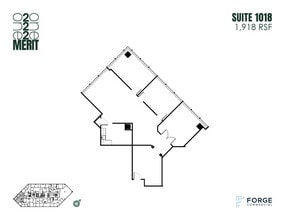 12221 Merit Dr, Dallas, TX à louer Plan d’étage– Image 1 sur 1