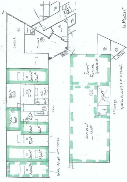 Industriel/Logistique dans SAINT-OUEN-L'AUMONE à louer - Plan d’étage – Image 3 sur 3