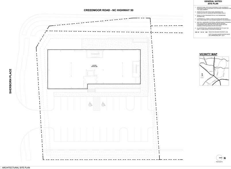5300 Creedmoor Rd, Raleigh, NC à louer - Plan de site – Image 2 sur 5