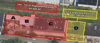 Plus de détails pour 169-197 E Highland Pkwy – Industriel/Logistique à vendre, Roselle, NJ