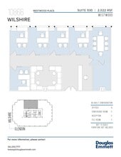 10866 Wilshire Blvd, Los Angeles, CA à louer Plan d’étage– Image 1 sur 1