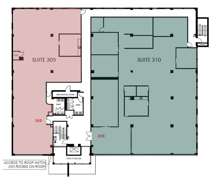 625 11th Ave SW, Calgary, AB à louer Plan d’étage– Image 1 sur 1