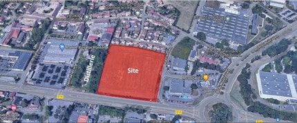 Puiseux-Pontoise - Vue aérienne  vue de carte