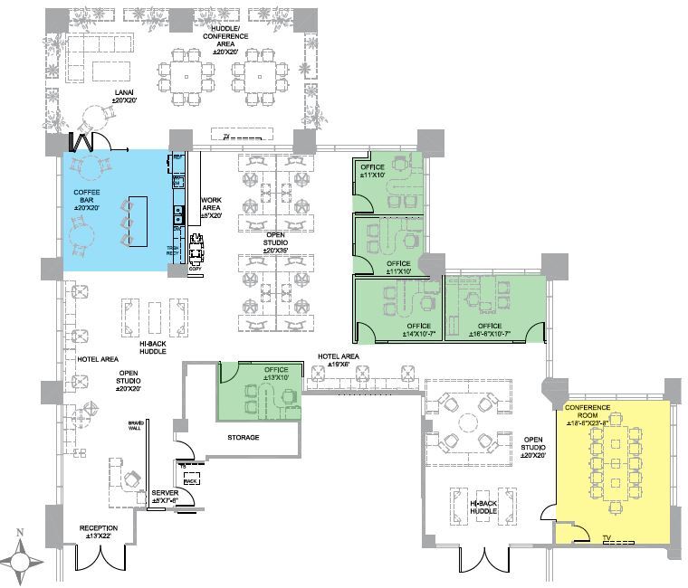 7676 Hazard Center Dr, San Diego, CA à louer Plan d’étage– Image 1 sur 5