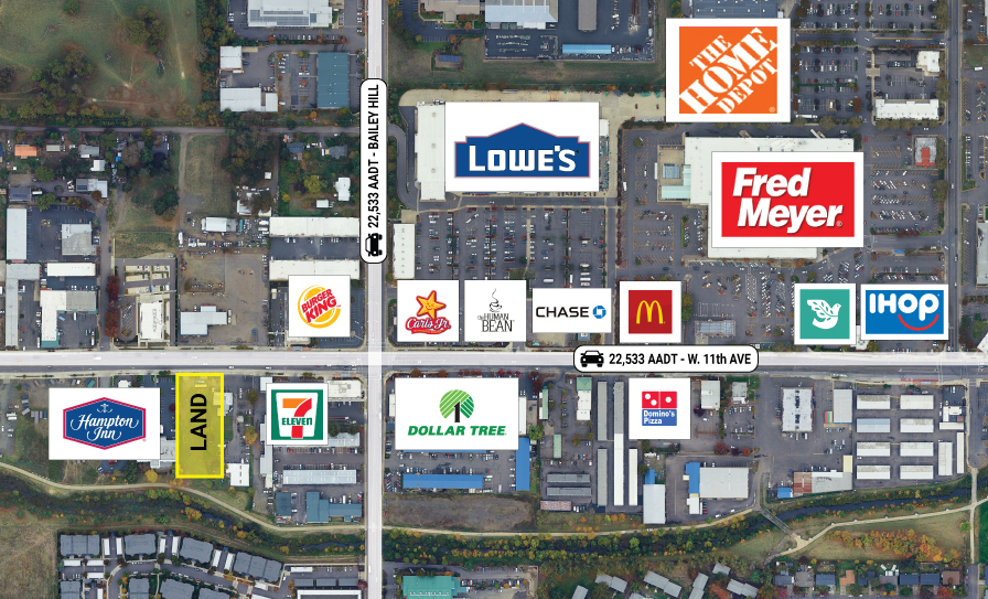 3770 W 11th Ave, Eugene, OR à vendre Aérien– Image 1 sur 3