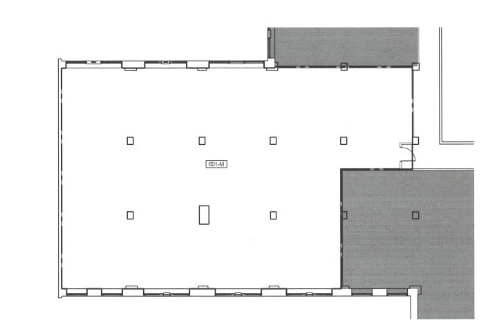 1555 St Peel, Montréal, QC à louer Plan d’étage– Image 1 sur 1