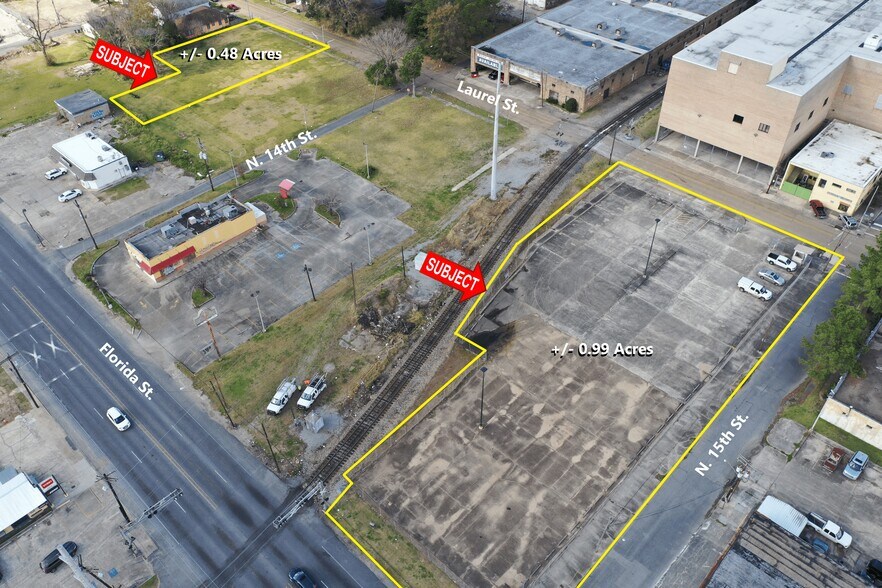 Between N 13th and N 15th St, Baton Rouge, LA à vendre - Aérien – Image 2 sur 3
