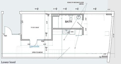 887 W Marietta St NW, Atlanta, GA à louer Plan d’étage– Image 2 sur 5