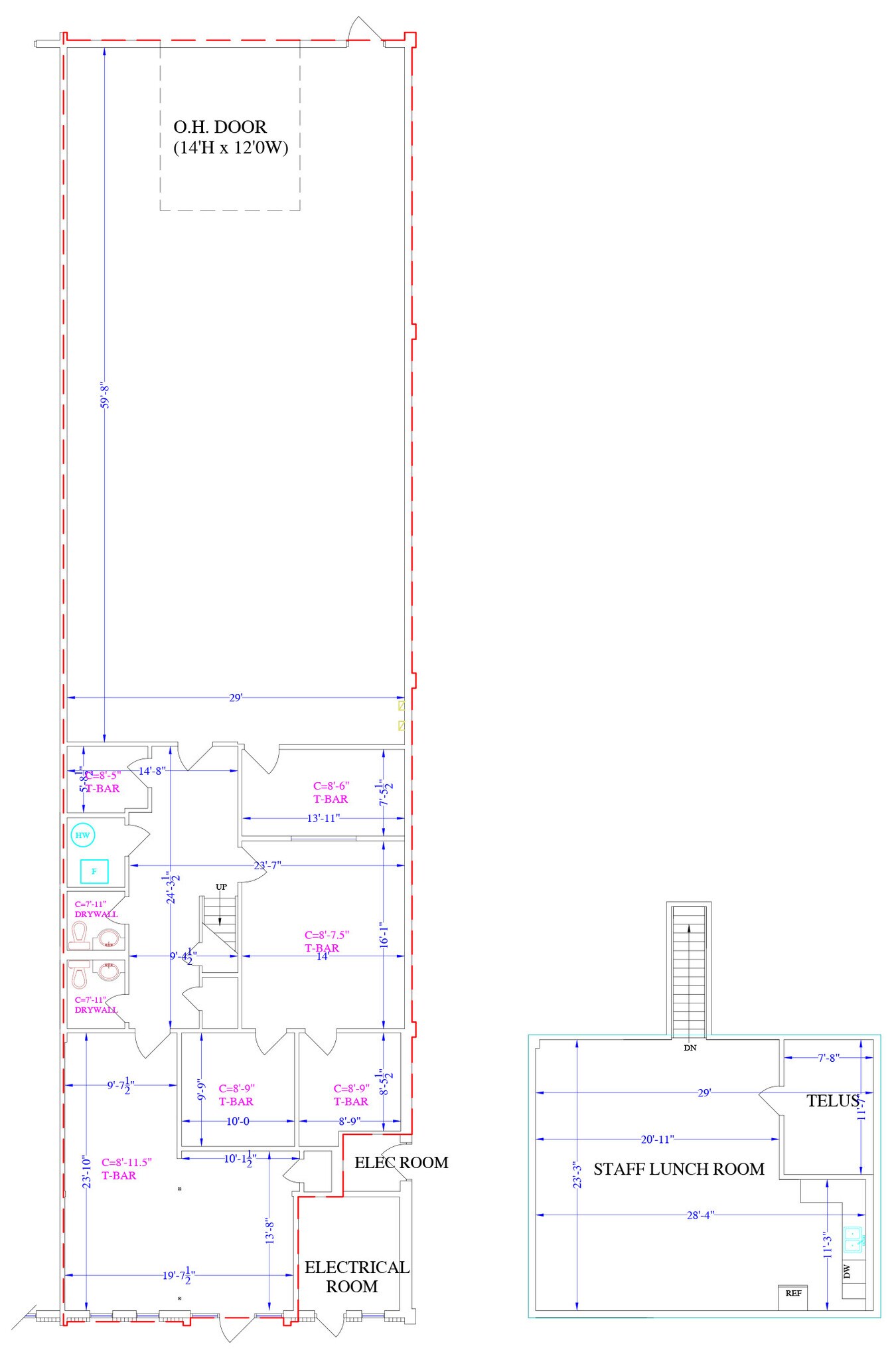 1313 44th Ave NE, Calgary, AB à louer Plan d’étage– Image 1 sur 2