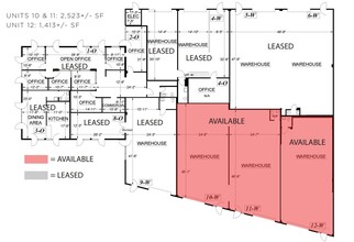 11 Commercial Blvd, Novato, CA à louer Plan d’étage– Image 1 sur 1