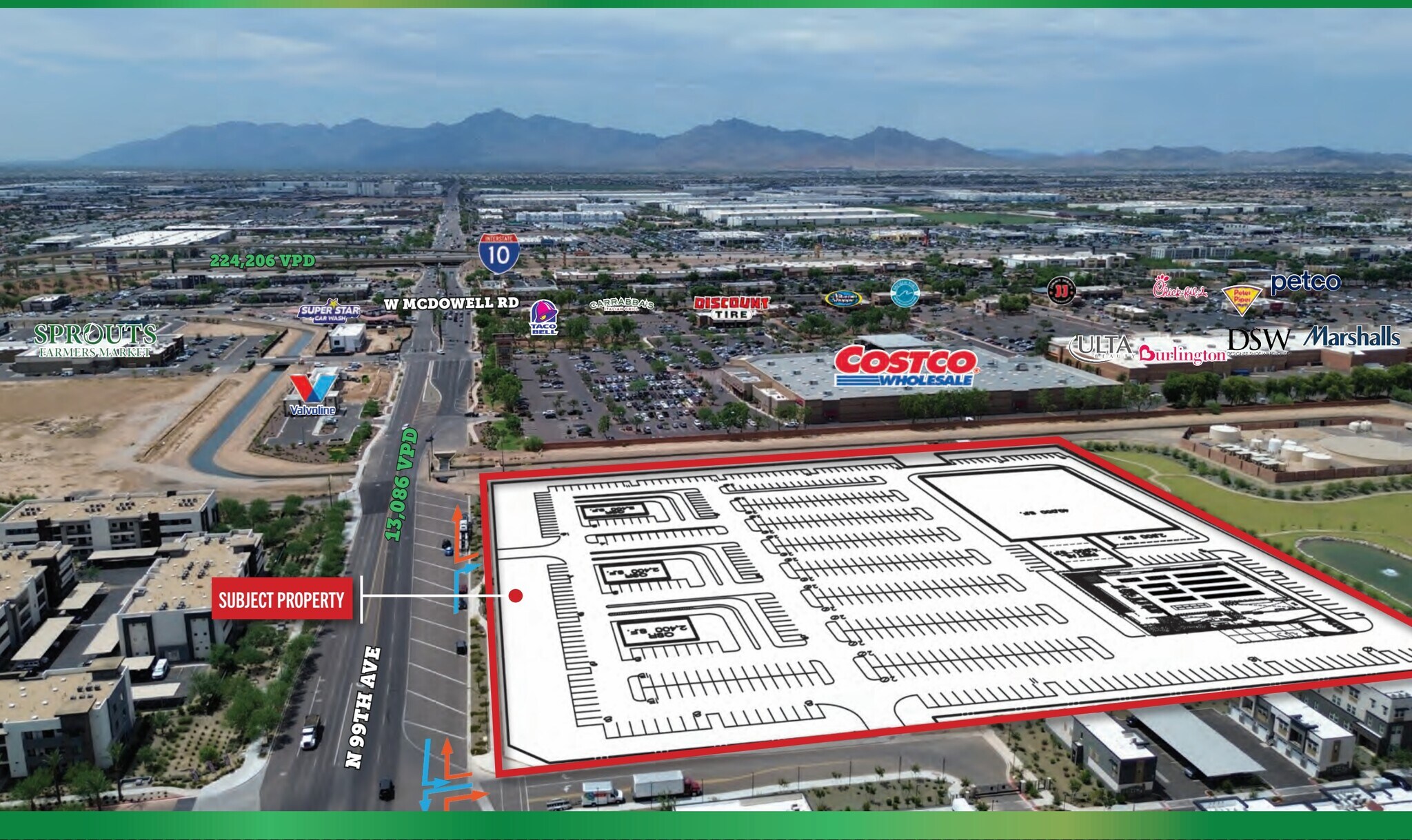 N N/NWC of 99th Ave & McDowell Ave, Phoenix, AZ à louer Photo de l’immeuble– Image 1 sur 7