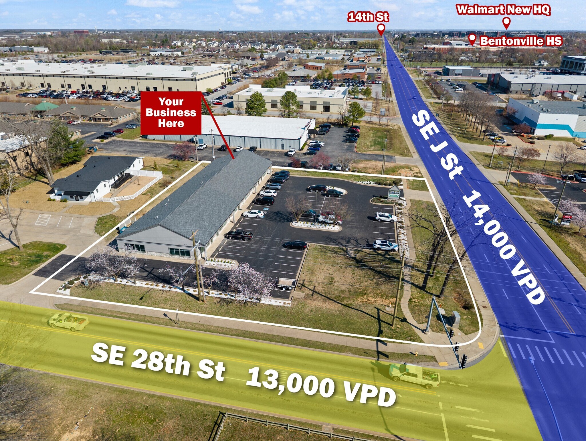 2618 SE J St, Bentonville, AR à louer Photo de l’immeuble– Image 1 sur 12