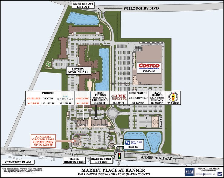 3171 S Kanner Hwy, Stuart, FL à louer - Plan de site – Image 2 sur 10