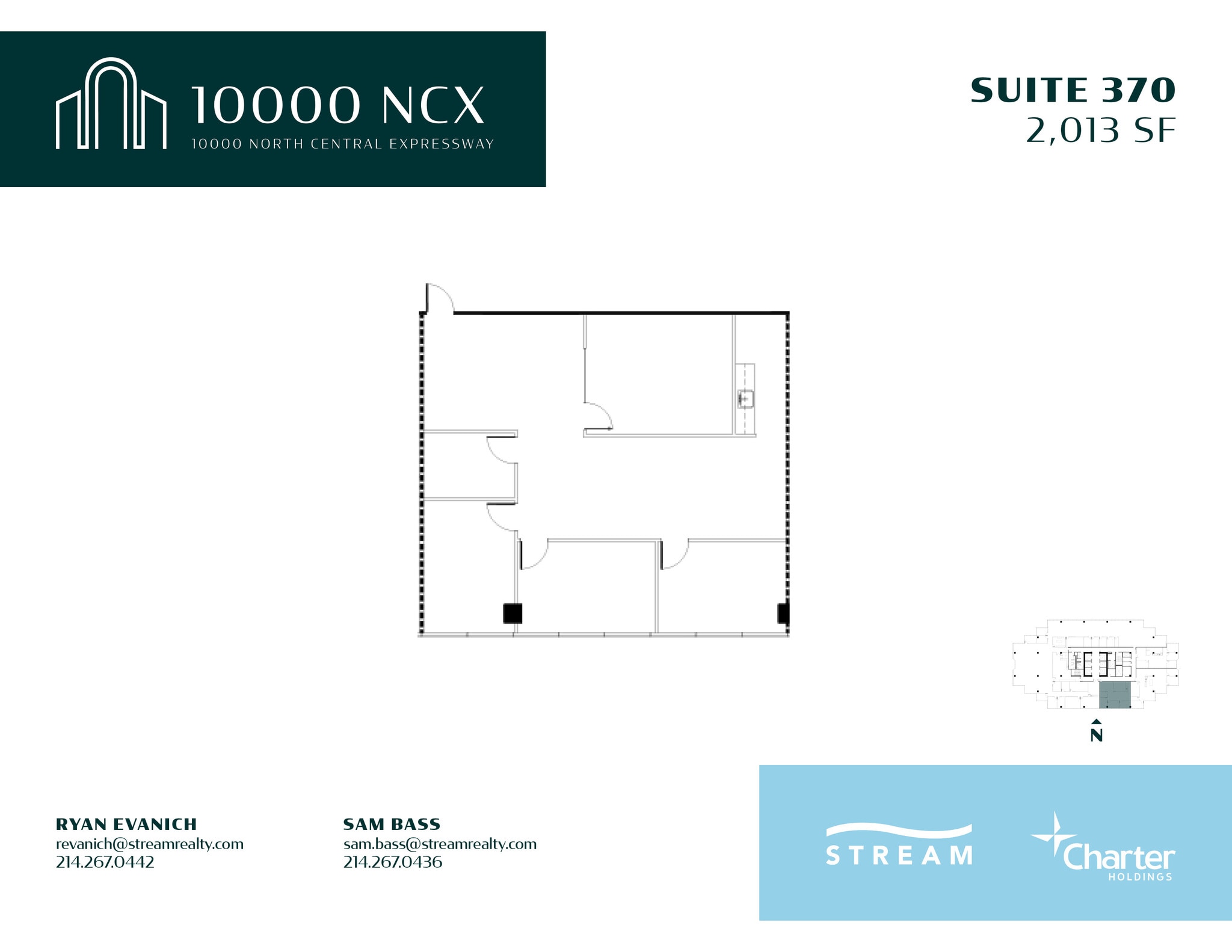 10000 N Central Expy, Dallas, TX à louer Plan d’étage– Image 1 sur 1