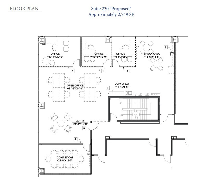 16870 W Bernardo Dr, San Diego, CA à louer Plan d’étage– Image 1 sur 3