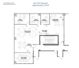 16870 W Bernardo Dr, San Diego, CA à louer Plan d’étage– Image 1 sur 3